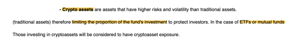 Highlighted and translated excerpt of the SEC’s proposal