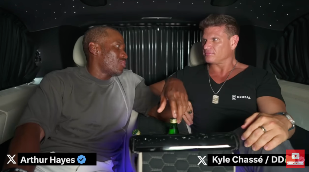 Arthur Hayes joined Kyle Chassé’s crypto series