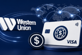 Western Union Launches USDPT Stablecard With Rain and Visa Support