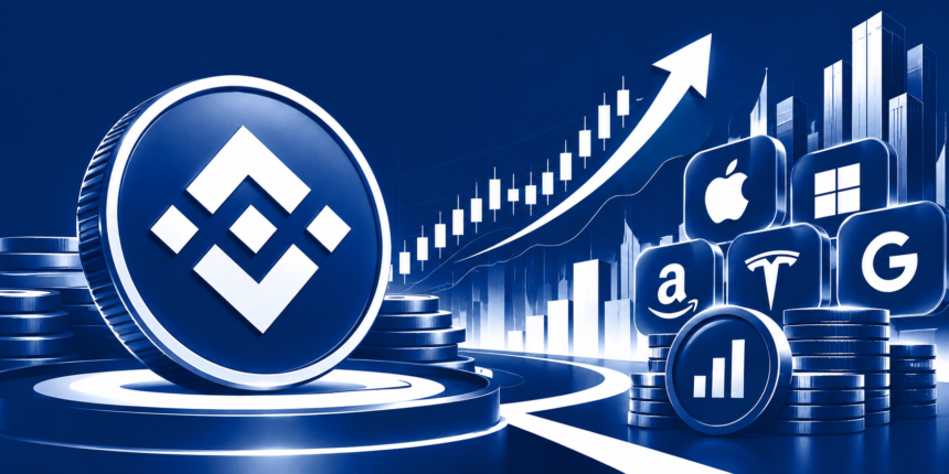 BNB Price Eyes $1,601 Breakout as Tokenized Stocks Reach $4B