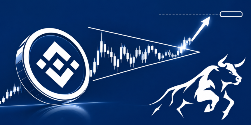 BNB Price Eyes $800 Breakout as Triangle Pattern Signals Bullish Continuation